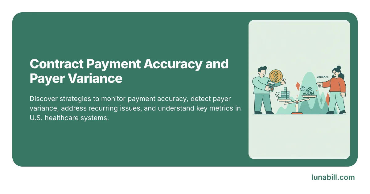 Contract Payment Accuracy and Payer Variance